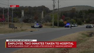Williamson County reports 'unknown substance' exposure incident at detention center