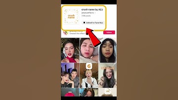 Tutorial Viral Filter Crush Name by AZJ #tutorial #tutorialfilter #viralshorts