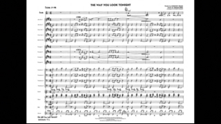Video thumbnail of "The Way You Look Tonight by Jerome Kern/arr. Roger Holmes"