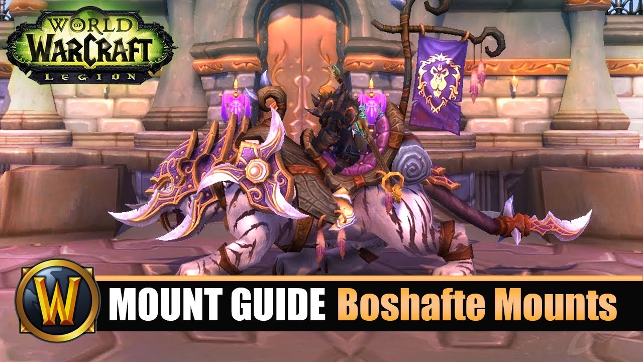 Mount Guide: 10 Boshafte Kriegs Mounts (PVP)