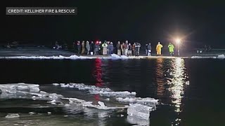 122 people were rescued on Upper Red Lake