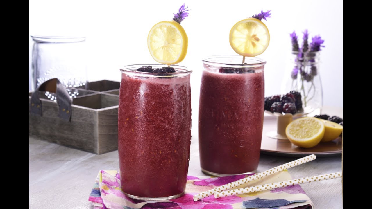 Frappé de Zarzamora con Lavanda y Té Negro buzzfeed tasty recipes