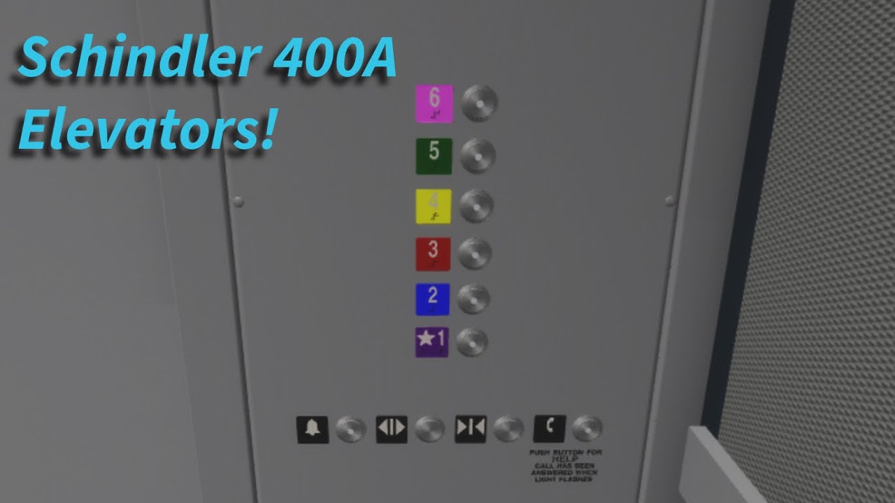 Schindler 400A Parking Elevators at Southwest Elkington - Roblox