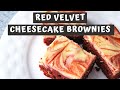RED VELVET CHEESECAKE BROWNIE RECIPE | Keeping It Relle