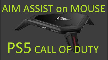 AIM ASSIST op de PS5-muis. Elke console. Configuratie, instellingen en gameplay. AimZenix Monster...