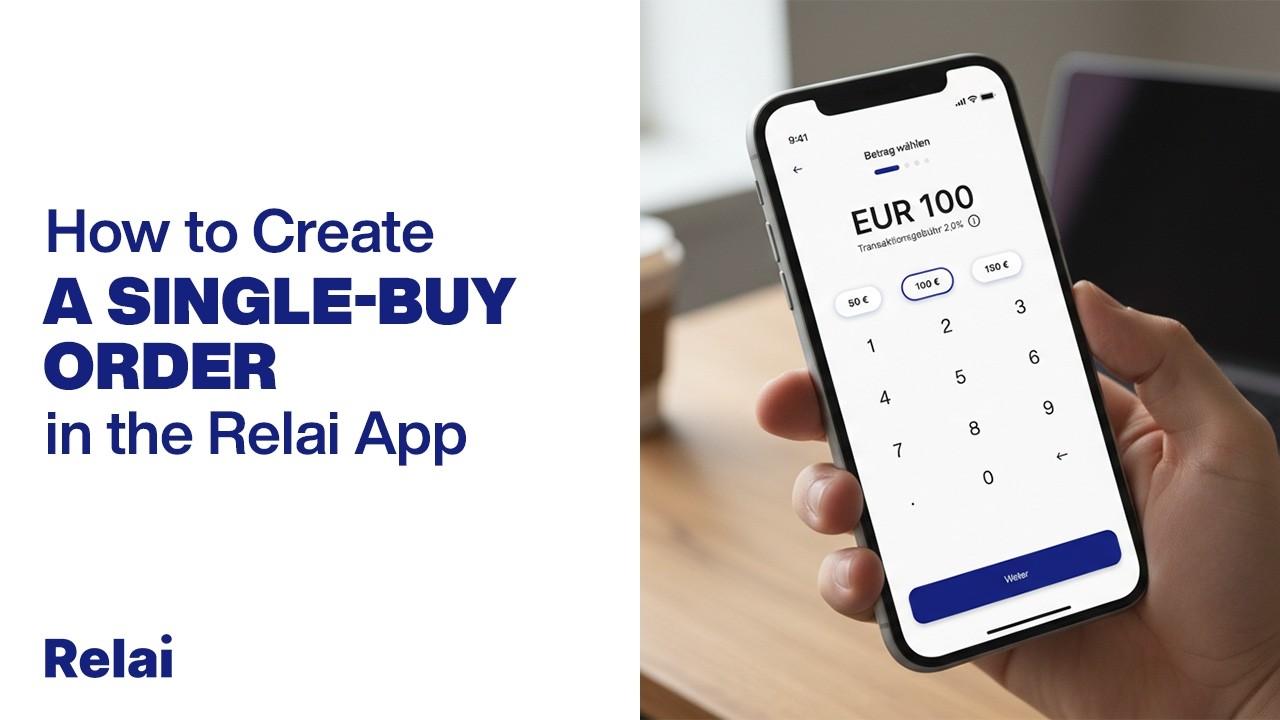 How to Create a Single-Buy Order in the Relai App
