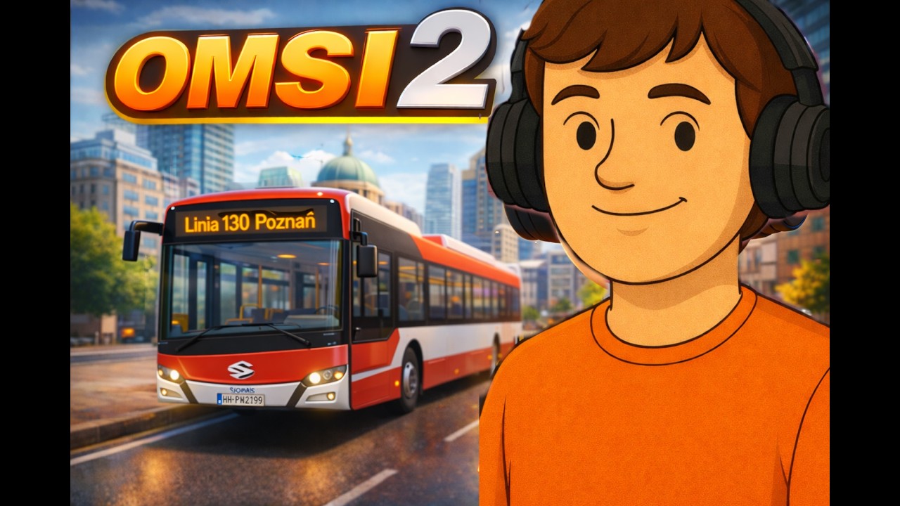 🔴LIVE| OMSI 2 #1 | ,,Projekt PKM ale uczę się grać 