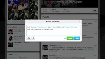 TRIGGERS - Tracking Mentions and Hashtags on Twitter