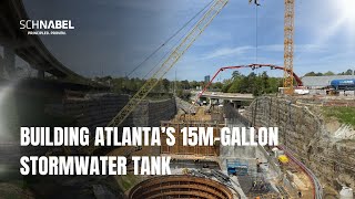 Schnabel Delivers Shoring and Earth Retention for Atlanta’s 15M-Gallon Stormwater Project