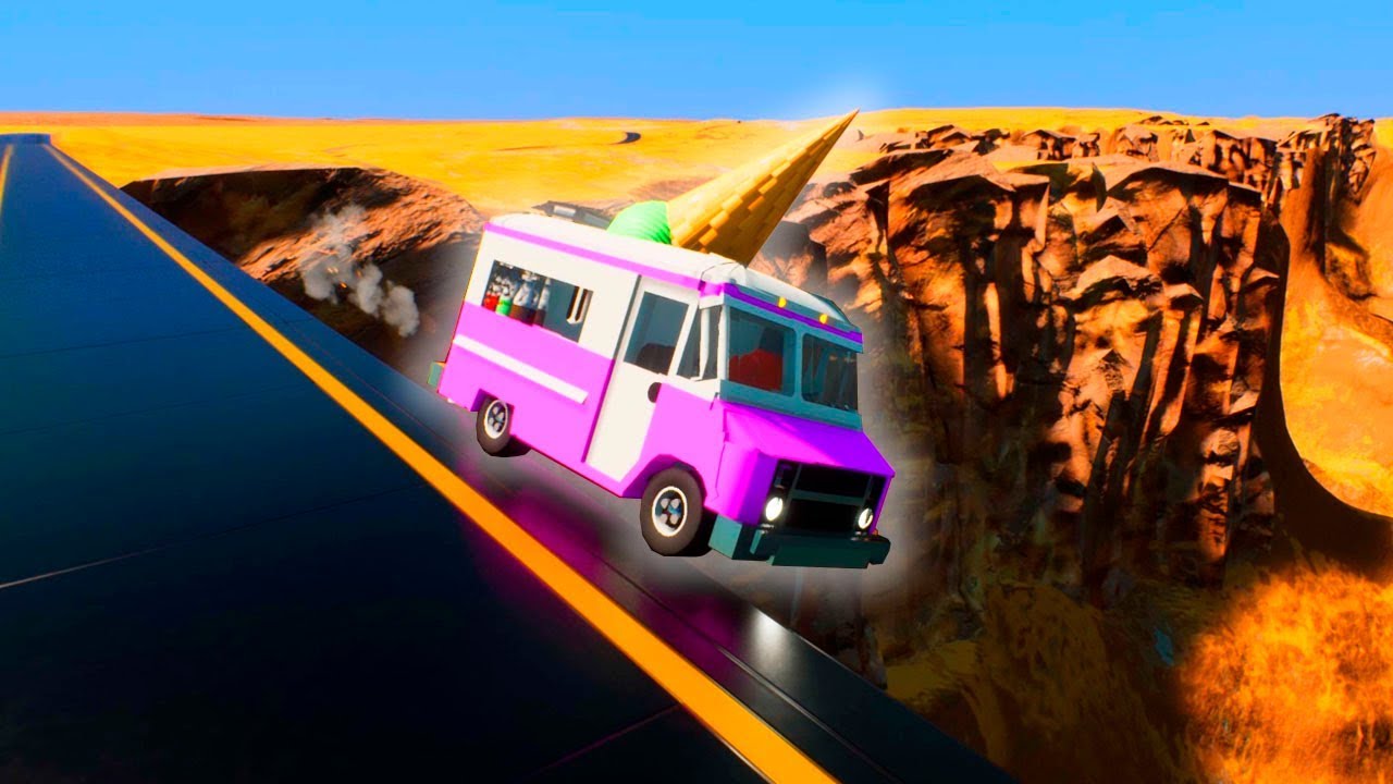 Lego Car Jumps | EXPLOSION CAR in CANYON | Destruction Cars - Brick Rigs Crashes