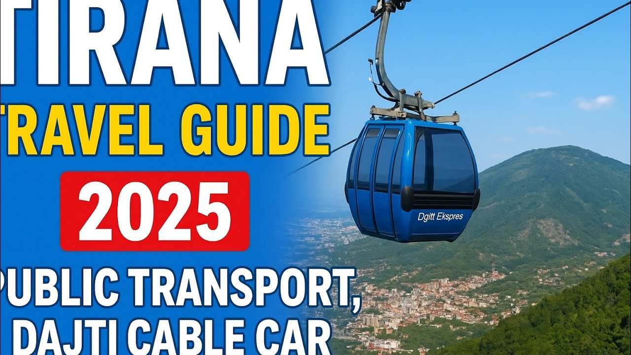 Тирана, Албания, день 3. Общественный транспорт, канатная дорога Дайти-Экспресс