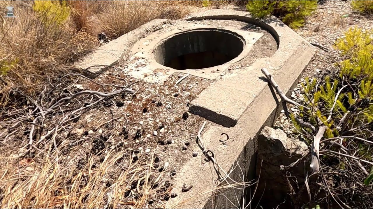 Γερμανικά οχυρωματικά έργα, στο νοτιοανατολικό στόμιο της Διώρυγας Κορίνθου.