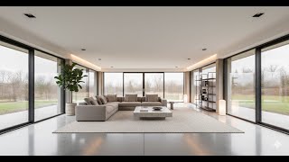 Abandoned Space to Luxury Modern Living Room | Stunning Transformation