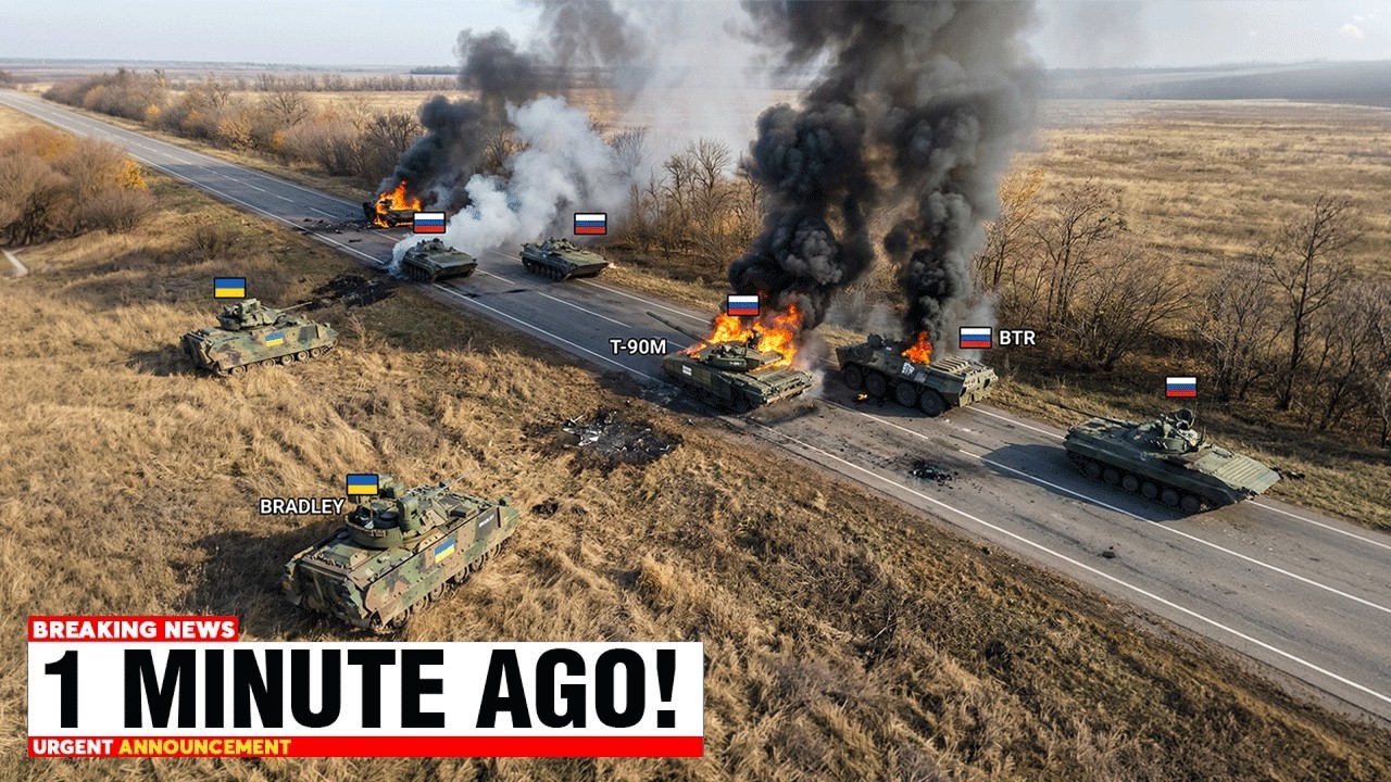 Ukrainian Bradleys DESTROYED Russian T-90 Tanks - Then THIS Happened...
