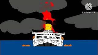 Titanic II sinking dc2 animation