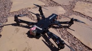 TBS discovery build video, sunny sky 980kv DJI Naza lite Grupner 8 4s