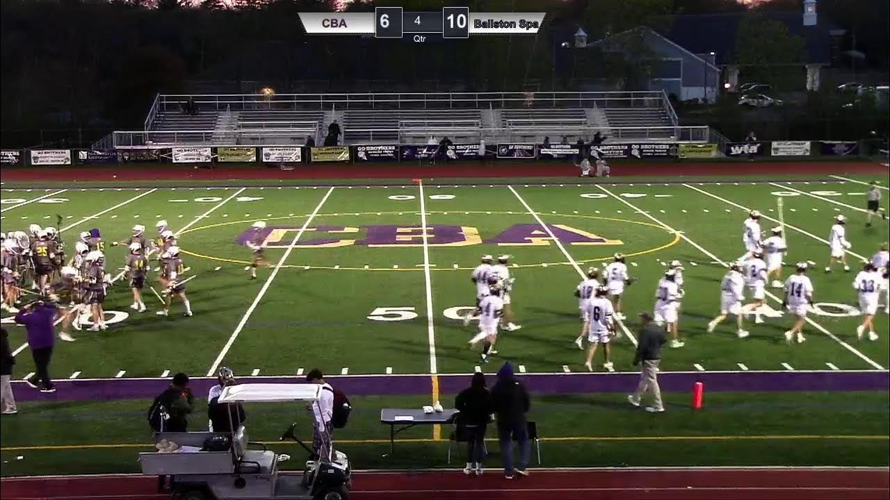 CBA Varsity Lacrosse vs Ballston Spa YouTube