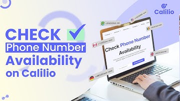 How To Check Phone Number Availability On Calilio| Modern Business Phone System