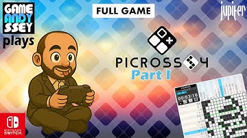 Picross S4 | Full Game | Part 1 | Normal Picross + Tutorials | No Assist | Nintendo Switch