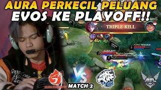 TERRIBLE DRAFT FROM EVOS!! ARAN'S ARLOTT IS ABSOLUTELY INSANE!! - AURA VS EVOS MATCH 2