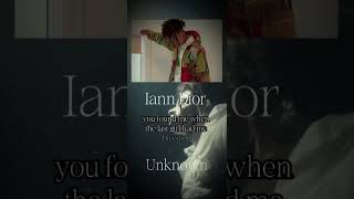 Iann Dior - Unknown (Snippet Lyrics)