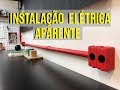 Como fazer Instalação Elétrica Aparente - Estilo Industrial - DIY