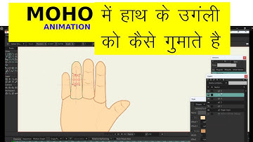 Moho Animation Hindi | hand finger movement part 1 #animation #oratorysolution