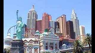 Las Vegas Strip (2002 Daytime Sightseeing Views) - Las Vegas Nevada