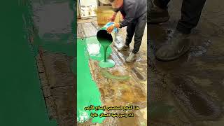 Flat and durable flooring with new materials and coatings.#durable #sturdy #repiar #flat #concrete