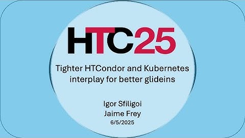 HTC25: Tighter HTCondor and Kubernetes interplay for better glideins