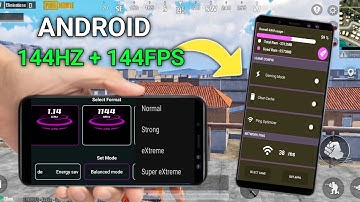 Ontgrendel 120 fps Android + 144 Hz 144 FPS zonder root 100% werkend | Max FPS, vertraging opgelo...