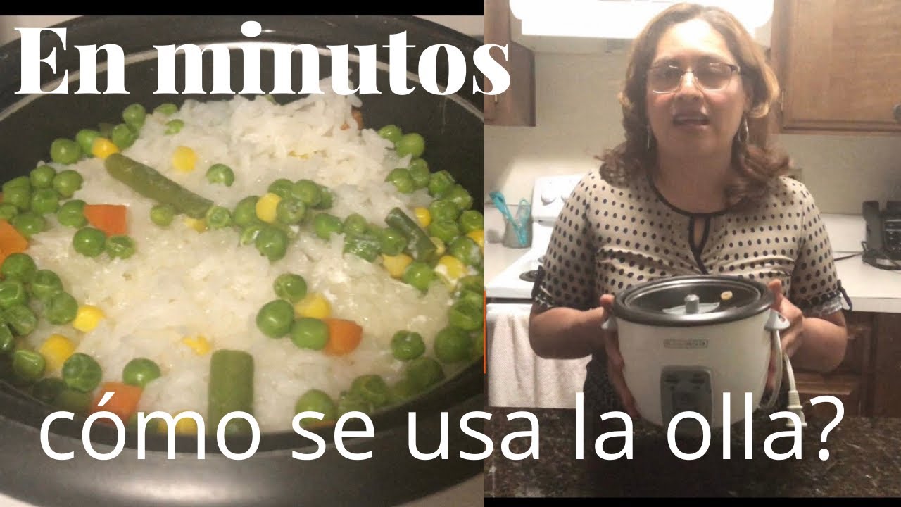 ▷ Cómo hacer arroz en olla arrocera