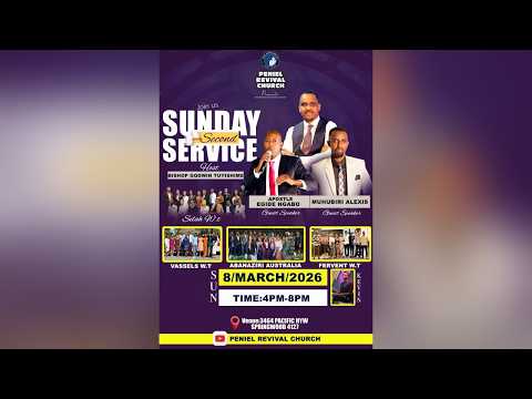 PENIEL REVIVAL CHURCH - SUNDAY SERVICE IGITARAMO - 08/03/2026