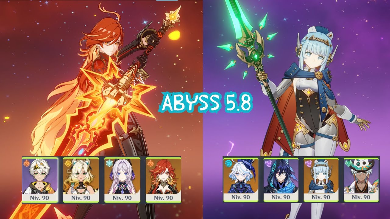 C0 Mavuika melt C0 Ineffa electrocharge new abyss 5.8