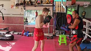 Nong Toom Muay Thai Gym Training With Kru Plearn