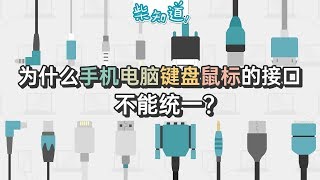 为什么电子设备有这么多不同的接口？丨科普丨冷知识丨柴知道ChaiKnows