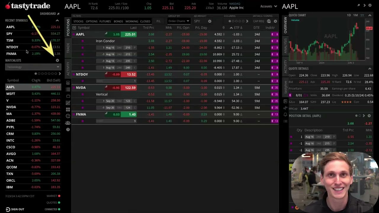 tastytrade New to the Desktop Platform