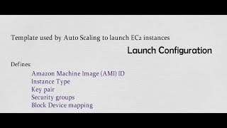 Aws - Launch Configuration In Auto Scaling Deep Dive Part 4