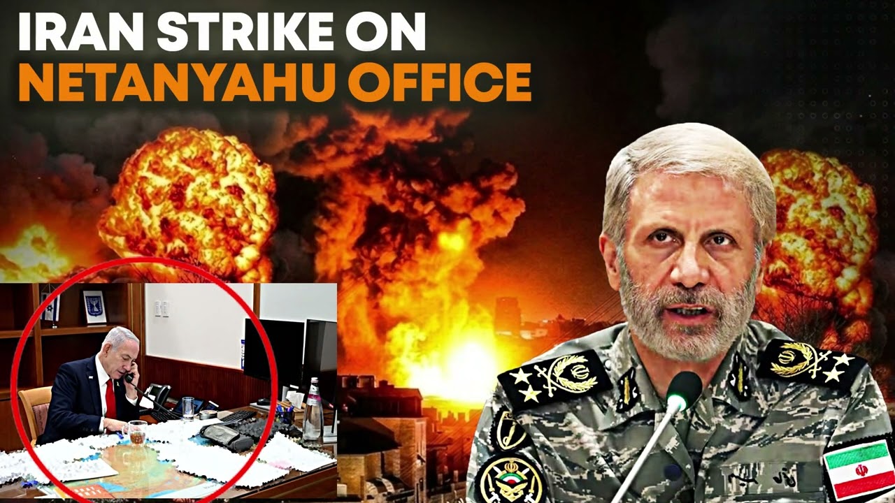 Iran ivuzeko yarashe office ya Netanyahu,barashe ibirindiro bya USA muri CYprus,Saudi arabia,quatar