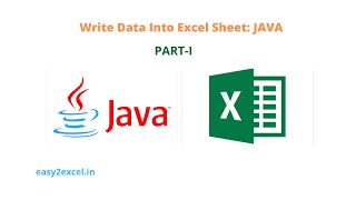 Write Data To Excel Sheet In JAVA