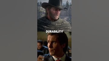 Arthur Morgan and Patrick Bateman edit | (song) Goth | by sidewalk and skeletons |