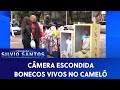 Bonecos Vivos no Camelô | Câmeras Escondidas (02/08/20