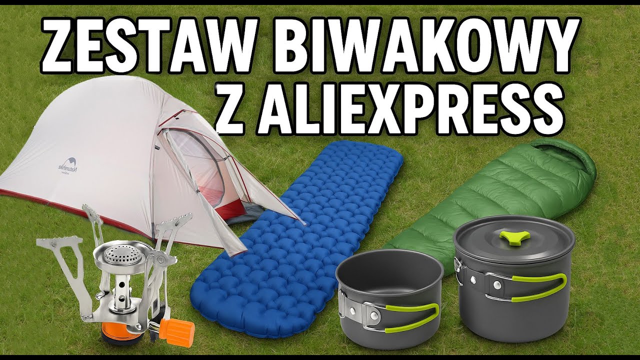 Zestaw biwakowy z AliExpress | RECENZJA