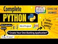 *Build Your Own Banking Application in Python* | Mini Project | Python Full course for Beginners