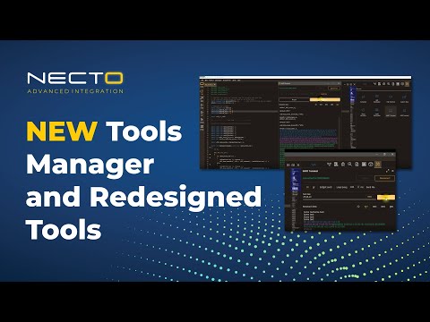 NECTO 2.2.0 - New Tools Manager and Redesigned Tools