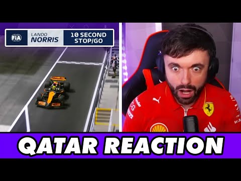 Live Reaction to the DISGRACEFUL decisions at the Qatar Grand Prix