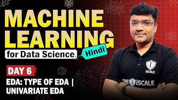 💫 Machine Learning for Data Science - 6: EDA: Type of EDA | Univariate EDA by @theiScale #theiscale