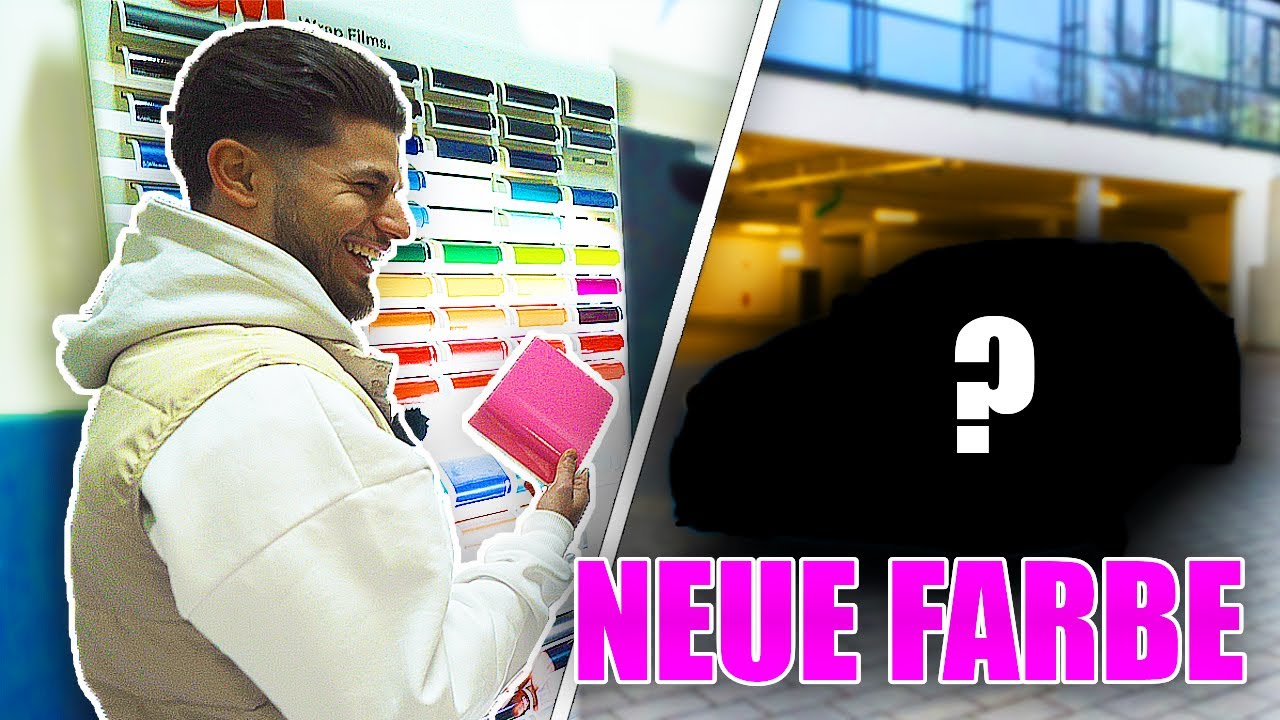 Mein MERCEDES wurde FOLIERT 😱 (GEISTESKRANK)