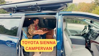 Camper Van Conversion Toyota Sienna