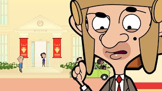 Bean At The Museum  Mr Bean Animated Season 3  Funny Clips  Mr Bean